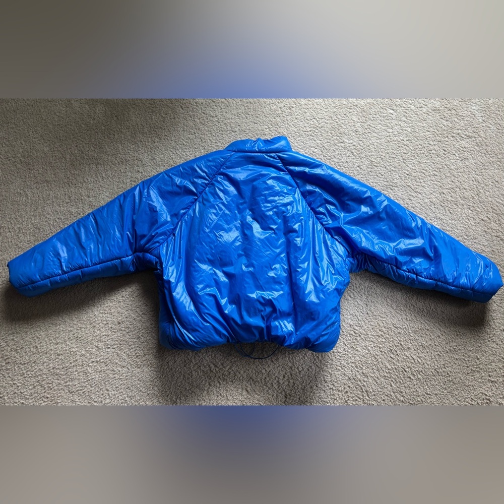 Yeezy x Gap Royal Blue Puffer Jacket - Picture 3 of 13